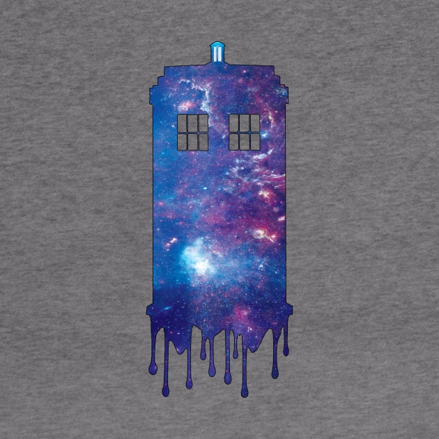 Galaxy Tardis by octoberaine